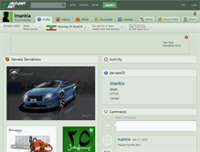 Tablet Screenshot of imankia.deviantart.com