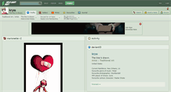 Desktop Screenshot of kryss.deviantart.com