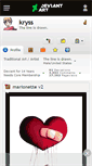 Mobile Screenshot of kryss.deviantart.com