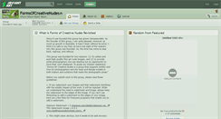 Desktop Screenshot of formsofcreativenudes.deviantart.com