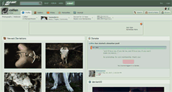 Desktop Screenshot of collien.deviantart.com