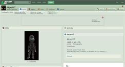 Desktop Screenshot of kiryu117.deviantart.com