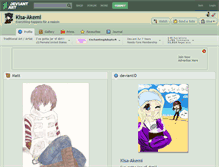 Tablet Screenshot of kisa-akemi.deviantart.com