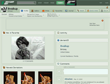 Tablet Screenshot of bwalkup.deviantart.com