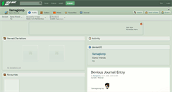 Desktop Screenshot of llamaglomp.deviantart.com