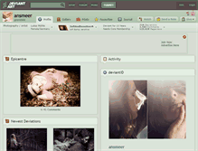 Tablet Screenshot of ansmeer.deviantart.com