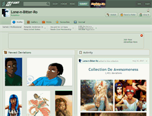 Tablet Screenshot of lone-n-bitter-ro.deviantart.com