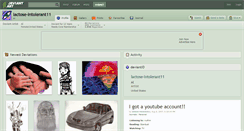 Desktop Screenshot of lactose-intolerant11.deviantart.com