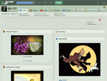 Tablet Screenshot of djo-123.deviantart.com