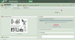 Desktop Screenshot of carrotplush.deviantart.com