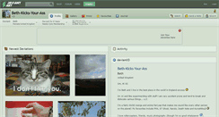 Desktop Screenshot of beth-kicks-your-ass.deviantart.com