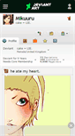 Mobile Screenshot of mikuuru.deviantart.com