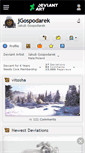 Mobile Screenshot of jgospodarek.deviantart.com