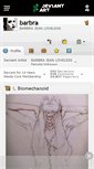 Mobile Screenshot of barbra.deviantart.com