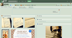 Desktop Screenshot of delizade.deviantart.com