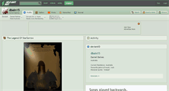 Desktop Screenshot of dbain15.deviantart.com