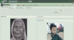 Desktop Screenshot of denmasje.deviantart.com