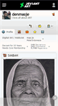 Mobile Screenshot of denmasje.deviantart.com