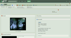 Desktop Screenshot of cappo.deviantart.com