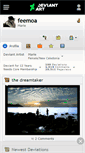 Mobile Screenshot of feemoa.deviantart.com
