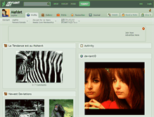 Tablet Screenshot of mafdet.deviantart.com