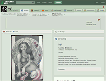 Tablet Screenshot of ing1.deviantart.com