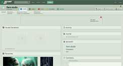 Desktop Screenshot of flare-studio.deviantart.com