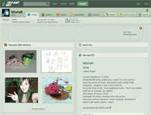 Tablet Screenshot of latuna6.deviantart.com