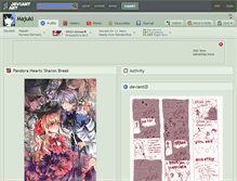 Tablet Screenshot of majuki.deviantart.com