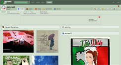 Desktop Screenshot of jolly-lolli.deviantart.com
