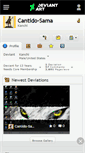 Mobile Screenshot of cantido-sama.deviantart.com
