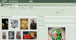 Desktop Screenshot of kriescher138.deviantart.com