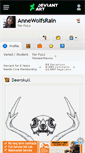 Mobile Screenshot of annewolfsrain.deviantart.com
