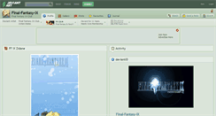 Desktop Screenshot of final-fantasy-ix.deviantart.com