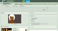 Desktop Screenshot of angeljoyfound.deviantart.com