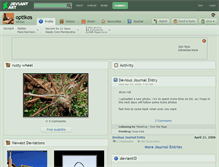Tablet Screenshot of optikos.deviantart.com