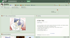 Desktop Screenshot of irislafine.deviantart.com