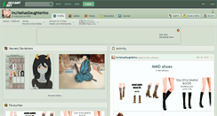 Desktop Screenshot of inuyashasdaughterino.deviantart.com