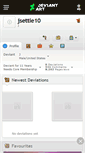Mobile Screenshot of jsettle10.deviantart.com