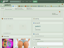 Tablet Screenshot of jsettle10.deviantart.com