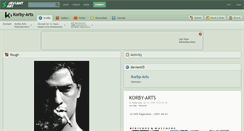 Desktop Screenshot of korby-arts.deviantart.com