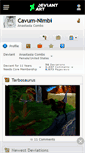 Mobile Screenshot of cavum-nimbi.deviantart.com