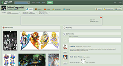 Desktop Screenshot of evilreddragongirl.deviantart.com