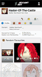 Mobile Screenshot of master-of-the-castle.deviantart.com
