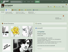 Tablet Screenshot of no1speshal.deviantart.com