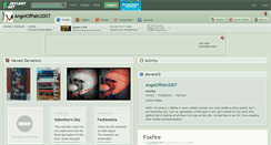 Desktop Screenshot of angelofpain2007.deviantart.com