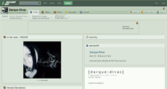 Desktop Screenshot of darque-divas.deviantart.com