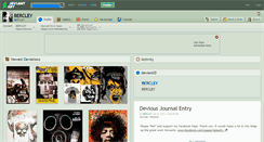 Desktop Screenshot of bercley.deviantart.com