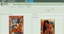 Desktop Screenshot of annecat.deviantart.com