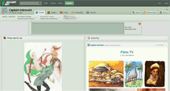Desktop Screenshot of captain-introvert.deviantart.com